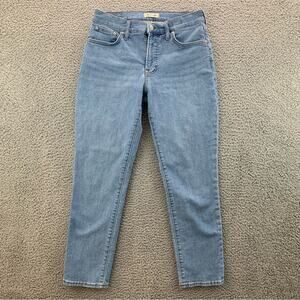 Madewell Women's Jeans The Mid-Rise Perfect Vintage Jeans Blue  -  Size: 29